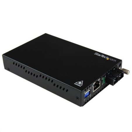 Conversor de Medios Gigabit Ethernet a Fibra Multi Modo Conector SC - 550m