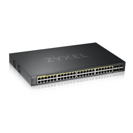 GS2220-50HP-EU0101F switch Gestionado L2 Gigabit Ethernet (10/100/1000) Energa sobre Ethernet (PoE) Negro