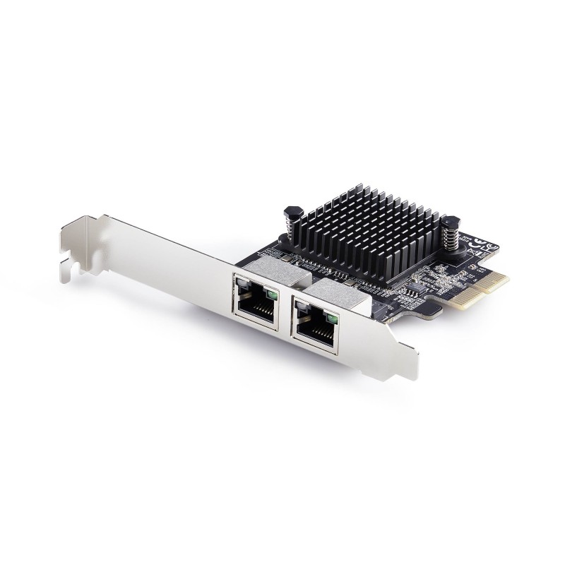 Tarjeta de Red Ethernet PCI Express de 2 Puertos Gigabit 5G - Tarjeta Adaptador Ethernet PCI-E Chipset RTL8126 - Tarjeta LAN 5G/