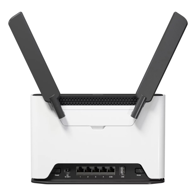 Chateau LTE7 ax router inalmbrico Gigabit Ethernet Doble banda (2 4 GHz / 5 GHz) 4G Negro  Blanco