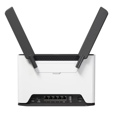 Chateau LTE7 ax router inalmbrico Gigabit Ethernet Doble banda (2 4 GHz / 5 GHz) 4G Negro  Blanco