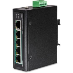 TI-PE50 switch No administrado Fast Ethernet (10/100) Energa sobre Ethernet (PoE) Negro