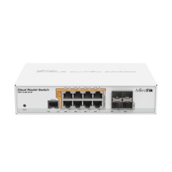 CRS112-8P-4S-IN switch Gigabit Ethernet (10/100/1000) Energa sobre Ethernet (PoE) Blanco