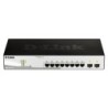 DGS-1210-10 switch Gestionado L2 Gigabit Ethernet (10/100/1000) 1U Negro  Gris