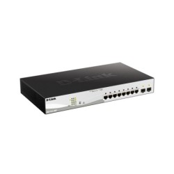 DGS-1210-10MP switch Gestionado L2/L3 Gigabit Ethernet (10/100/1000) Energa sobre Ethernet (PoE) Negro