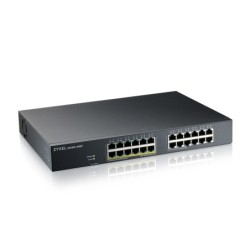 GS1915-24EP Gestionado L2 Gigabit Ethernet (10/100/1000) Energa sobre Ethernet (PoE) 1U Negro