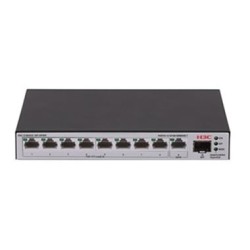 LS-1600V2-10P-HPWR-GL switch Gestionado Gigabit Ethernet (10/100/1000) Energa sobre Ethernet (PoE) Gris  Negro