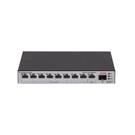 LS-1600V2-10P-HPWR-GL switch Gestionado Gigabit Ethernet (10/100/1000) Energa sobre Ethernet (PoE) Gris  Negro