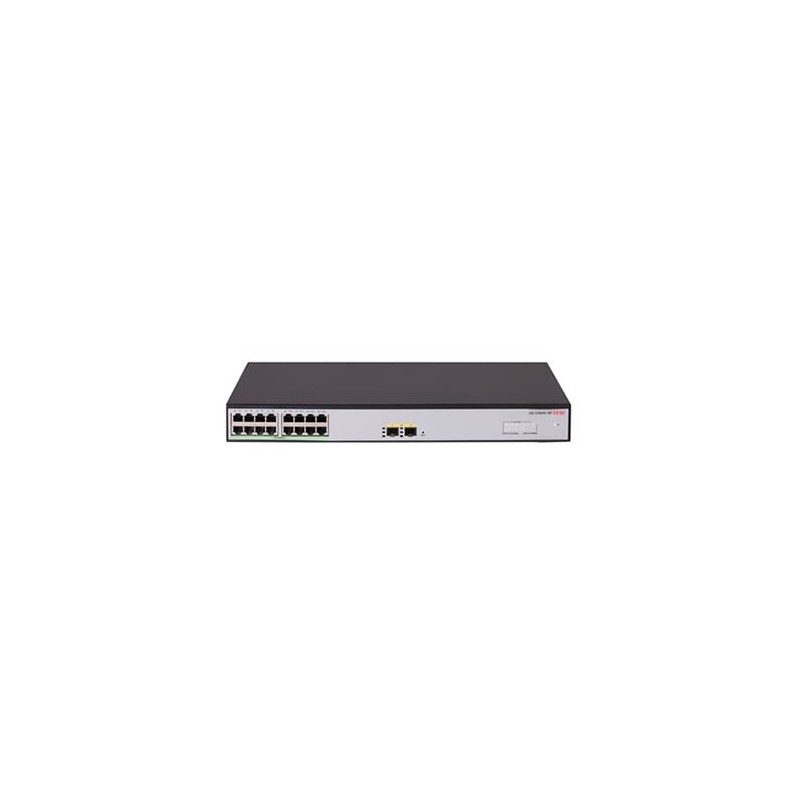 LS-1600V2-18P-GL switch Gestionado Gigabit Ethernet (10/100/1000) Gris  Negro