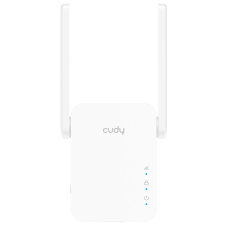RE1200 ampliador de red Repetidor de red Blanco 10  100 Mbit/s