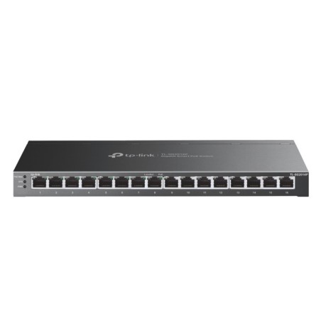JetStream TL-SG2016P switch L2/L3/L4 Gigabit Ethernet (10/100/1000) Energa sobre Ethernet (PoE) Negro