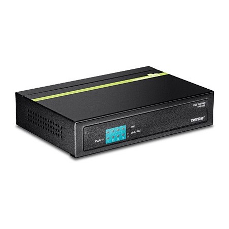 TPE-S50 switch No administrado L2 Fast Ethernet (10/100) Energa sobre Ethernet (PoE) Negro