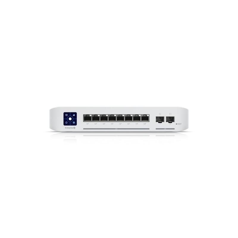 UniFi Enterprise 8 PoE Gestionado L3 2.5G Ethernet (100/1000/2500) Energa sobre Ethernet (PoE) Acero inoxidable
