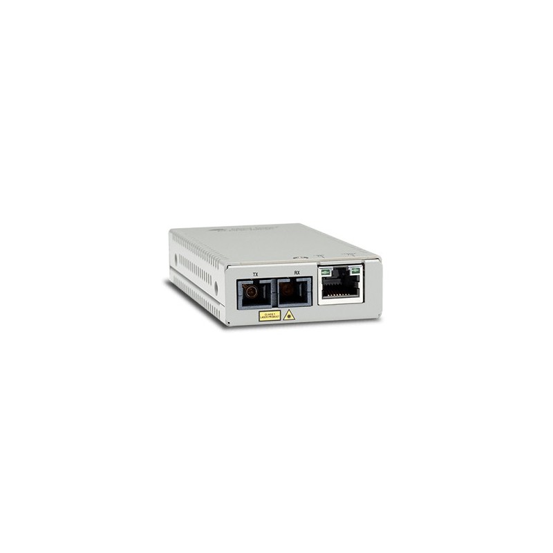 AT-MMC200LX/SC-TAA-60 convertidor de medio 100 Mbit/s 1310 nm Gris