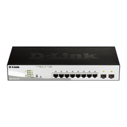 DGS-1210-10P switch Gestionado L2 Gigabit Ethernet (10/100/1000) Energa sobre Ethernet (PoE) 1U Negro