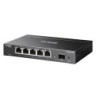 Omada ES206X-M2 switch Gestionado L2 2.5G Ethernet (100/1000/2500) Montaje en pared/escritorio Negro