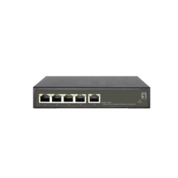 GES-2105P switch Gestionado L2 Gigabit Ethernet (10/100/1000) Energa sobre Ethernet (PoE) Negro