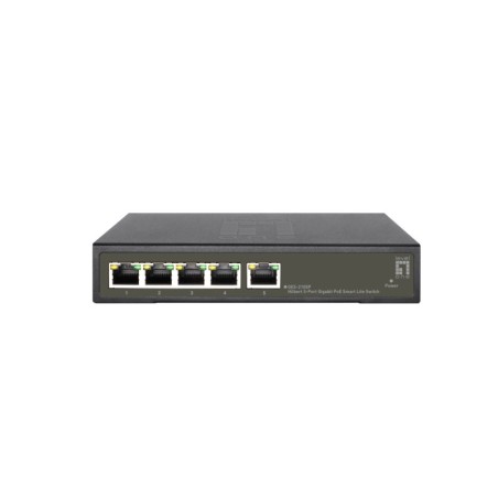 GES-2105P switch Gestionado L2 Gigabit Ethernet (10/100/1000) Energa sobre Ethernet (PoE) Negro
