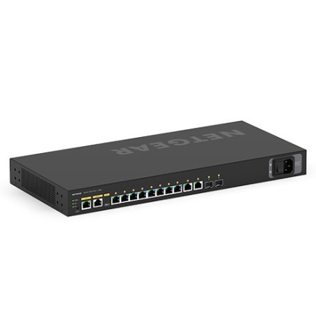 GSM4212P Gestionado L2/L3 Gigabit Ethernet (10/100/1000) Energa sobre Ethernet (PoE) 1U Negro