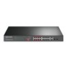 16-PORT 10/100MBPS+ 2-PORT GB RCK 16-PORT POE+ No administrado Fast Ethernet (10/100) Energa sobre Ethernet (PoE) Negro