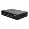 PN8 switch No administrado Fast Ethernet (10/100) Negro