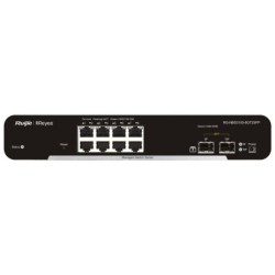 RG-NBS3100-8GT2SFP switch Gestionado L2 Gigabit Ethernet (10/100/1000) Negro