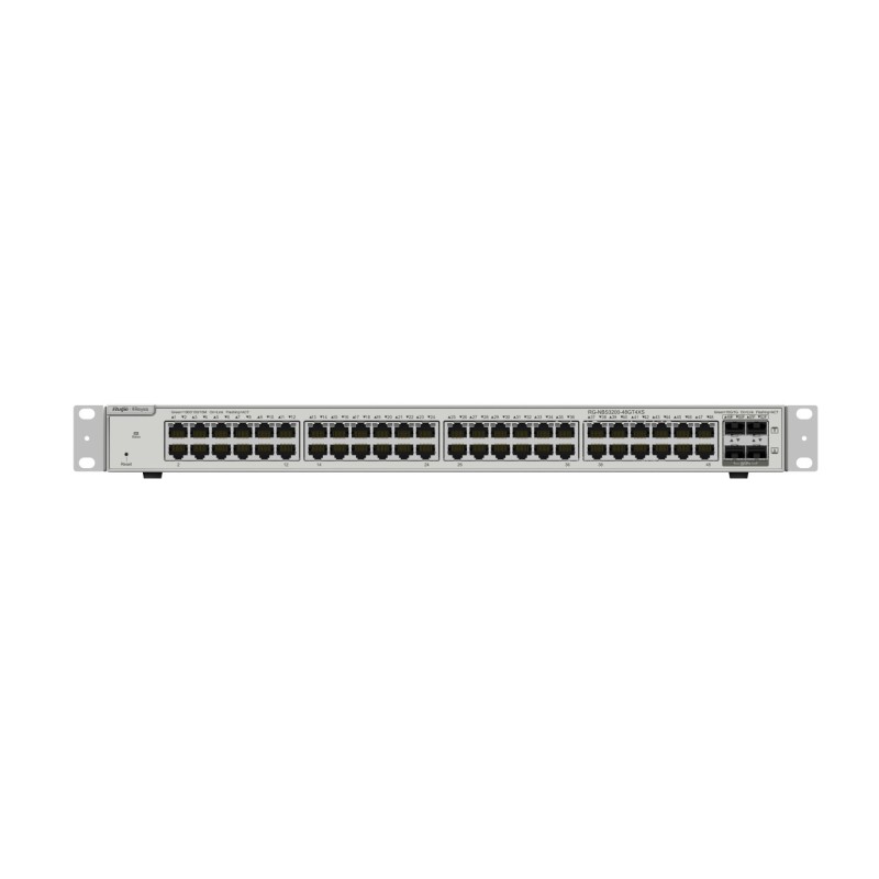 RG-NBS3200-48GT4XS switch Gestionado L2 Gigabit Ethernet (10/100/1000) Gris