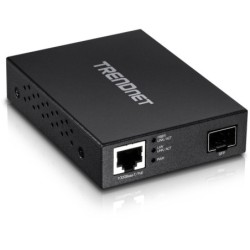 TFC-PGSFP convertidor de medio 2000 Mbit/s Negro