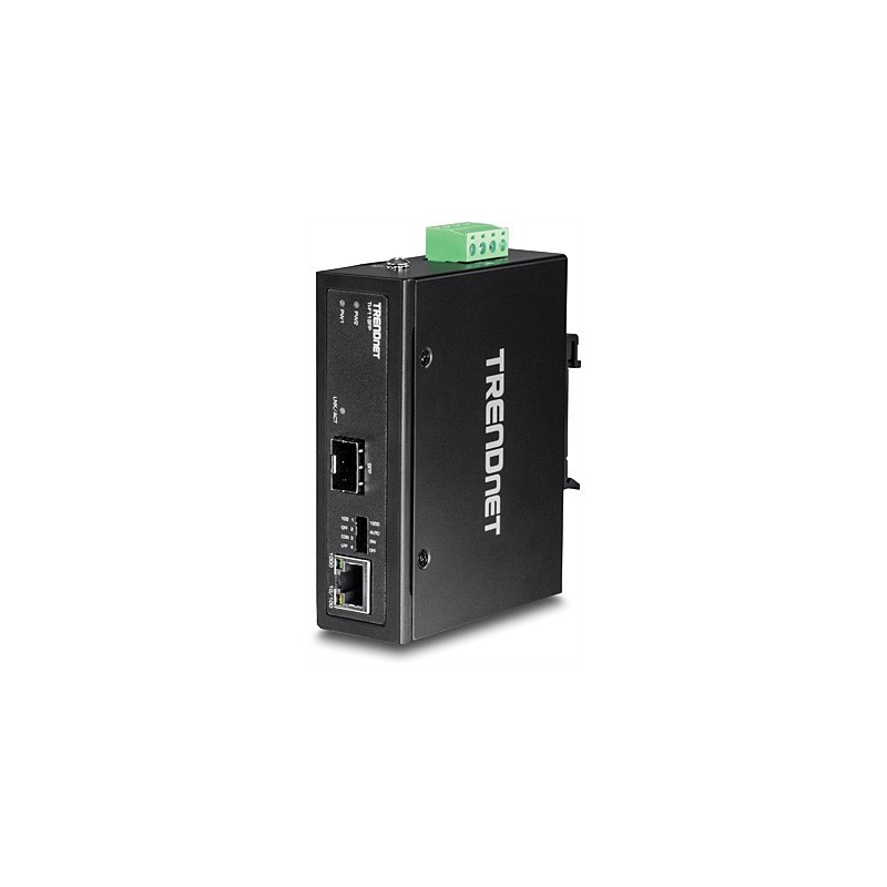 TI-F11SFP convertidor de medio 1000 Mbit/s Negro