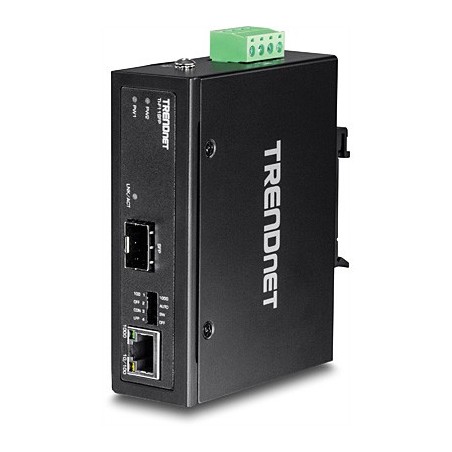 TI-F11SFP convertidor de medio 1000 Mbit/s Negro