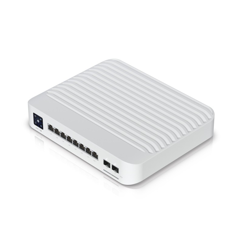 UniFi USW-PRO-8-POE switch Gestionado L2/L3 Gigabit Ethernet (10/100/1000) Energa sobre Ethernet (PoE) 1U Blanco