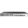 CloudEngine S5735-L24P4XE-A-V2 Gestionado L3 Gigabit Ethernet (10/100/1000) Energa sobre Ethernet (PoE) 1U Negro  Plata