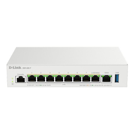 DBR-600-P/B router 2.5 Gigabit Ethernet Blanco