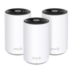 Deco XE75 Tribanda (2.4 GHz / 5 GHz / 6 GHz) Wi-Fi 6E (802.11ax) Blanco 3 Interno