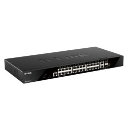 DGS-1520-28/E switch Gestionado L3 10G Ethernet (100/1000/10000) 1U Negro