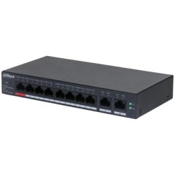 DH-CS4010-8GT-110 switch Gestionado L2 Gigabit Ethernet (10/100/1000) Energa sobre Ethernet (PoE) Negro