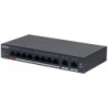DH-CS4010-8GT-110 switch Gestionado L2 Gigabit Ethernet (10/100/1000) Energa sobre Ethernet (PoE) Negro