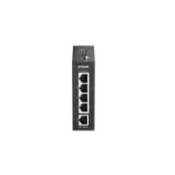 DIS-100E-05 switch No administrado Fast Ethernet (10/100) DIN rail Negro