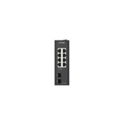 DIS-100G-10 switch No administrado L2 Gigabit Ethernet (10/100/1000) DIN rail Negro