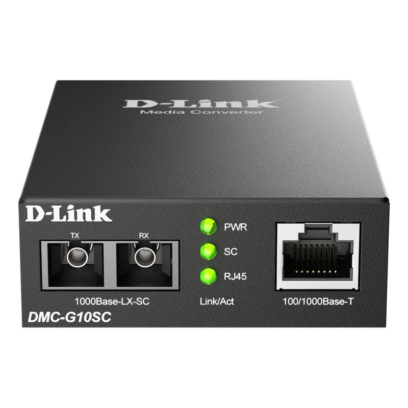 DMC-G10SC/E convertidor de medio 1000 Mbit/s Monomodo