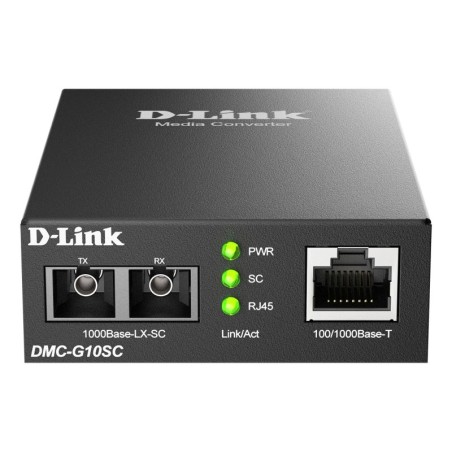 DMC-G10SC/E convertidor de medio 1000 Mbit/s Monomodo