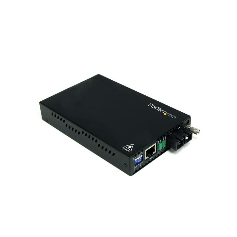 Conversor de Medios Ethernet 10/100 Mbps a Fibra Multi Modo Conector SC -2km
