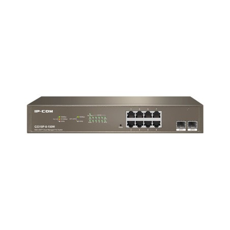 G3310P-8-150W switch Gestionado L2 Gigabit Ethernet (10/100/1000) Energa sobre Ethernet (PoE) Gris