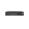 GES-2208 switch Gestionado L2 Gigabit Ethernet (10/100/1000) Negro