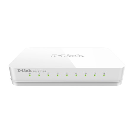GO-SW-8G switch No administrado Blanco