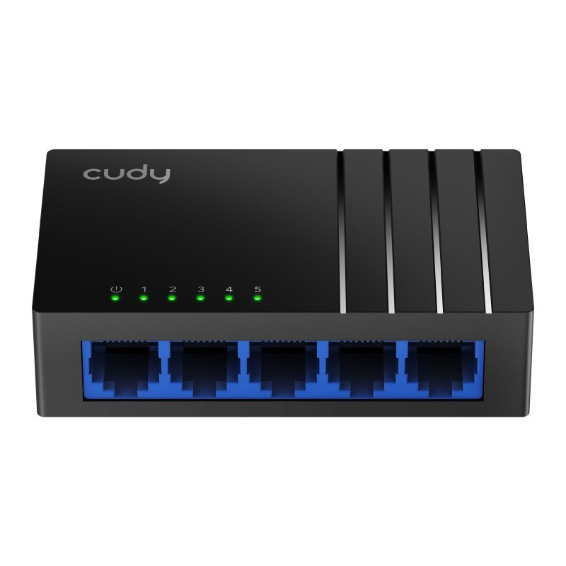 GS105D switch No administrado Gigabit Ethernet (10/100/1000) Negro