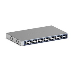 GS748T Gestionado L2/L3/L4 Gigabit Ethernet (10/100/1000) Negro  Gris
