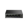 LiteWave LS105P No administrado Fast Ethernet (10/100) Energa sobre Ethernet (PoE) Negro