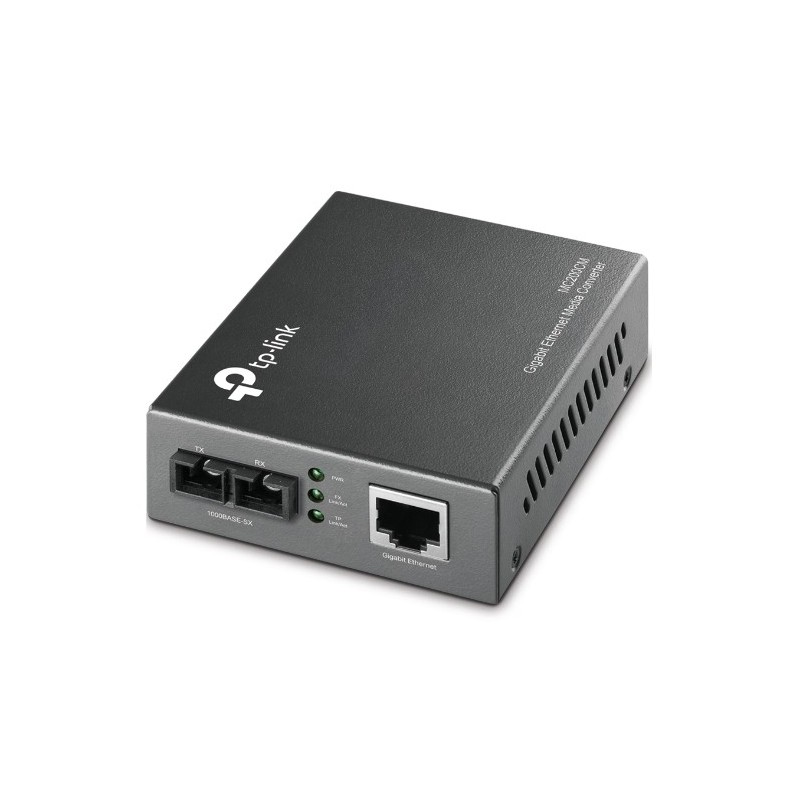 Omada MC200CM convertidor de medio 1000 Mbit/s 850 nm Multimodo Negro