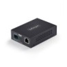 Conversor de Medios de Fibra 10GbE con Ranura SFP+ Abierta - RJ-45 a 10GBASE-X SFP+ - Monomodo/Multimodo - Tramas Jumbo 16K - TA